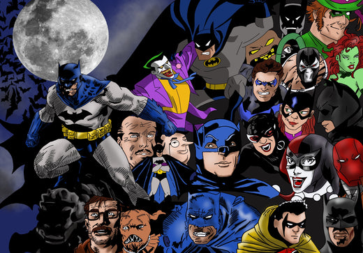 85 Years Of The Dark Knight A4