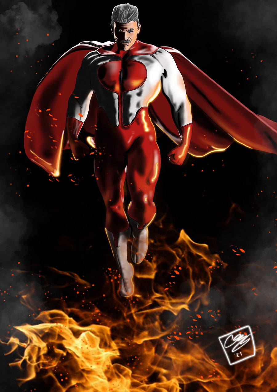 Omni-Man Art Print image 0