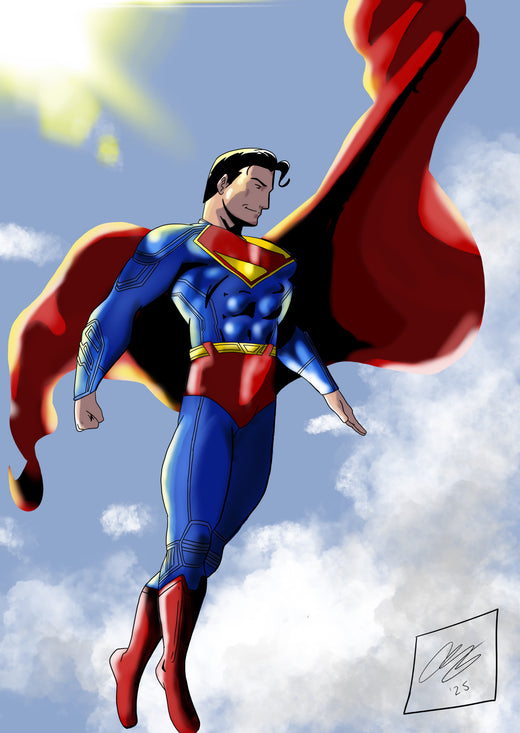 Superman - Art Print